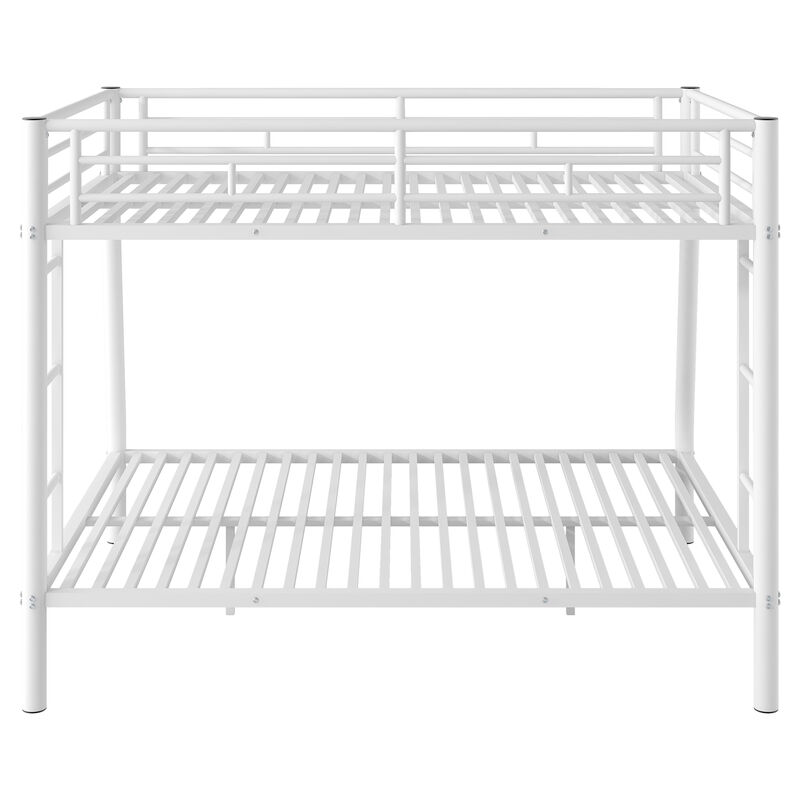 Merax Metal Bunk Bed with Ladders and Guardrails