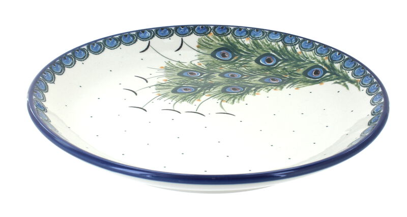 Blue Rose Polish Pottery Maria Dinner Plate