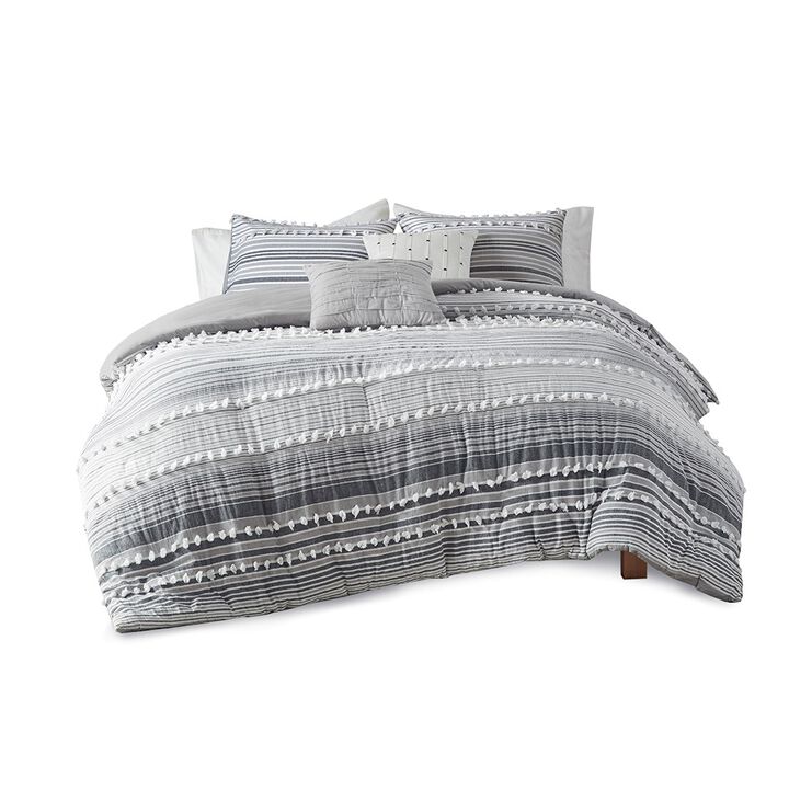 Gracie Mills Hector Pure Bliss Cotton Comforter Ensemble