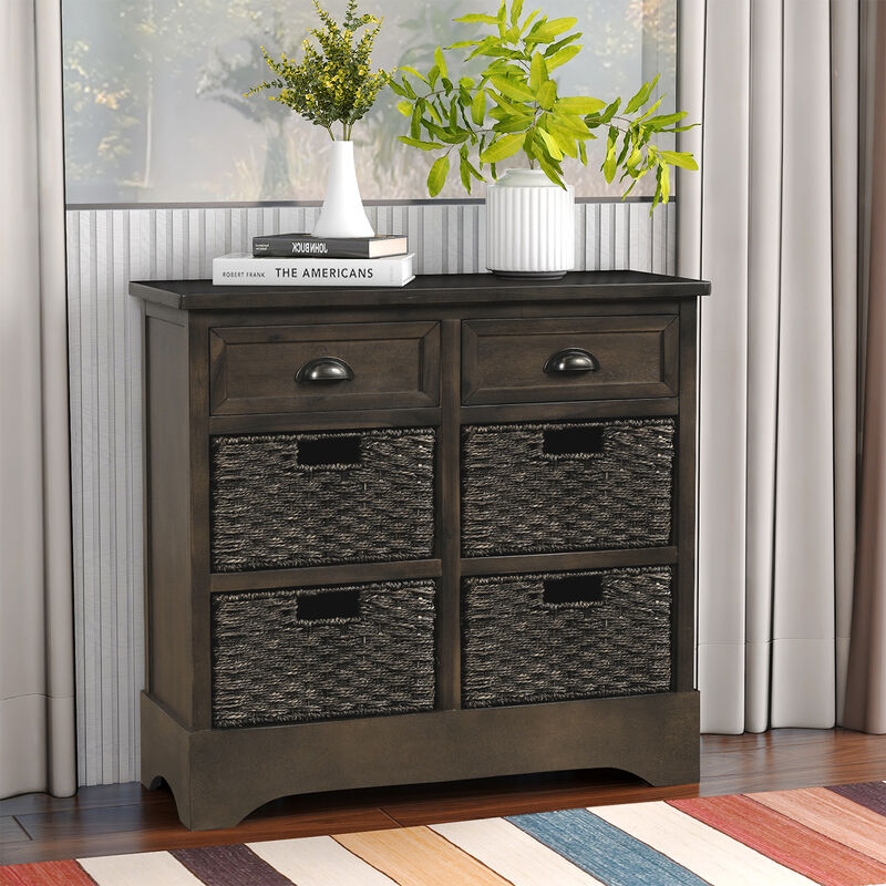 Merax Cabinet with Two Drawers