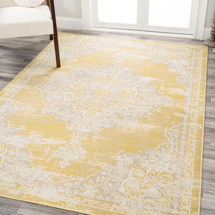 Alhambra Ornate Medallion Modern Area Rug