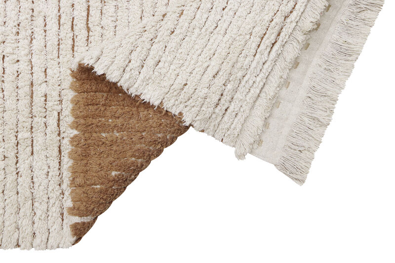 Reversible washable rug Duetto Toffee
