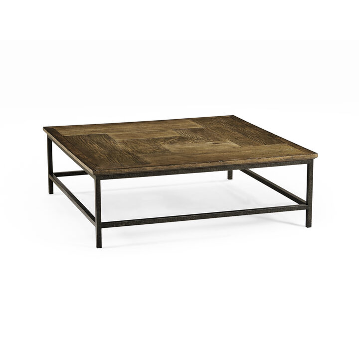 Medium Driftwood Square Coffee Table