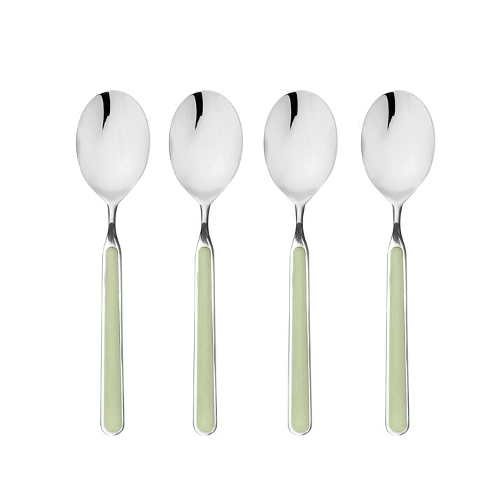 Fantasia 4-Piece American Coffee Spoon Set in Sage