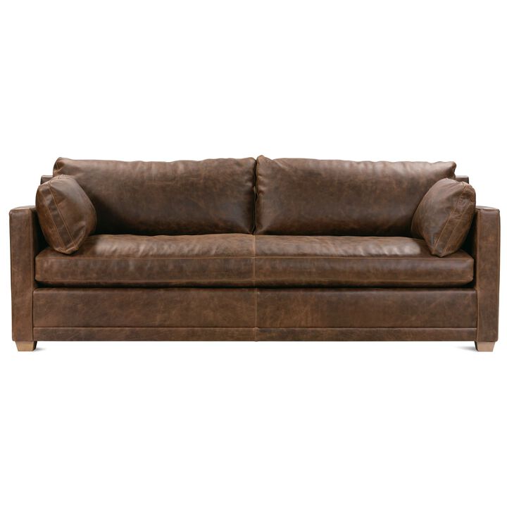 Sylvie Leather Sofa
