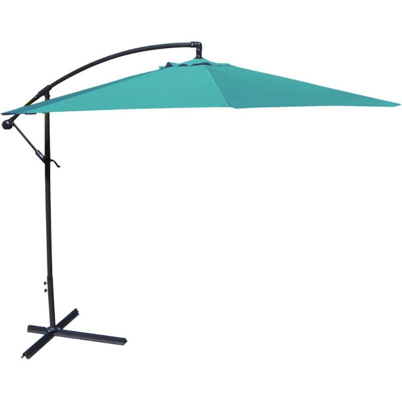 10-Ft Offset Cantilever Patio Umbrella with Canopy