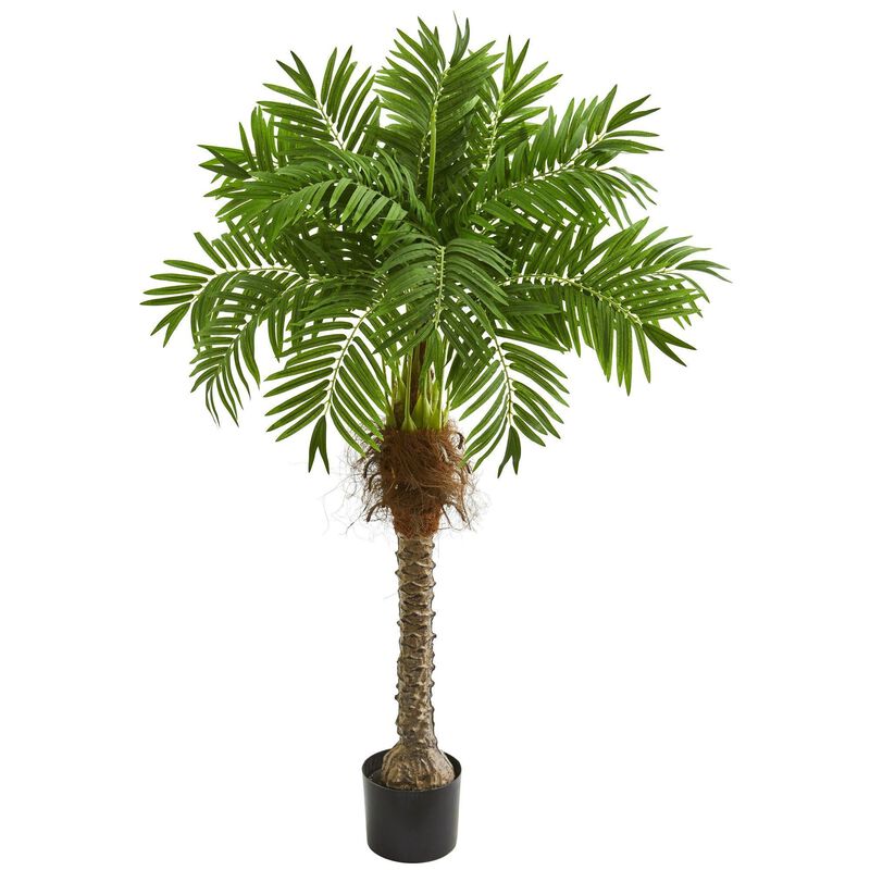 Nearly Natural 58-in Robellini Palm Artificial Tree