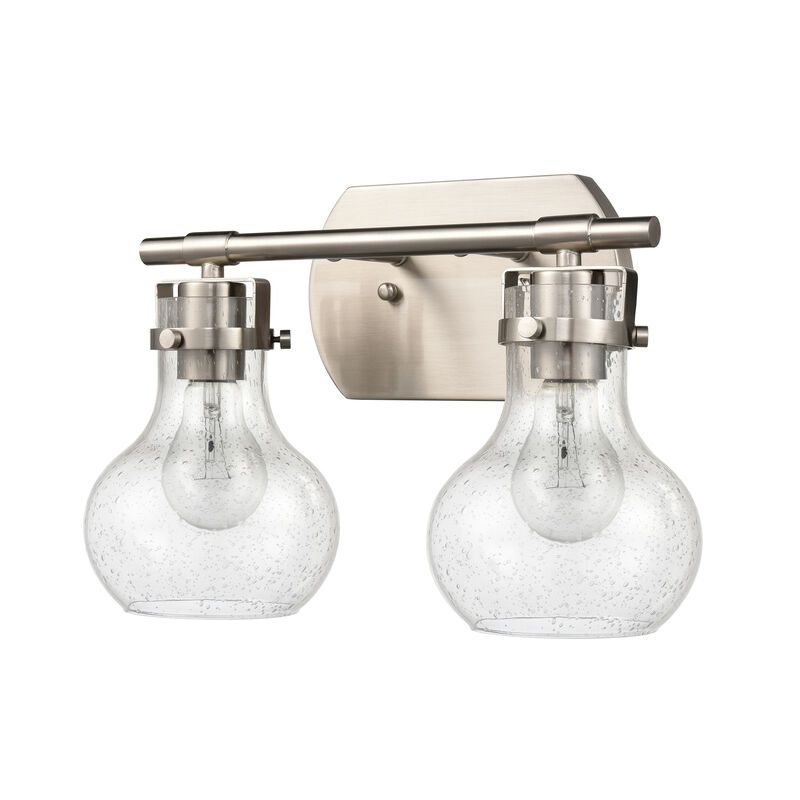 Salamanca 15.5'' Wide 2-Light Silver Vanity Light