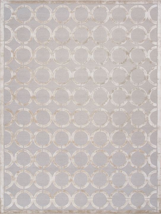 Pasargad Home Edgy Collectoin Hand-Tufted Silk & Wool Rug