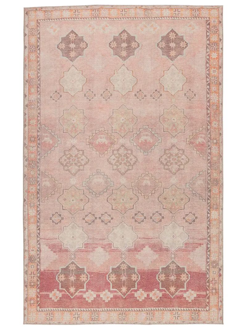 Kairos Bijou Pink 2'6" x 10' Runner Rug