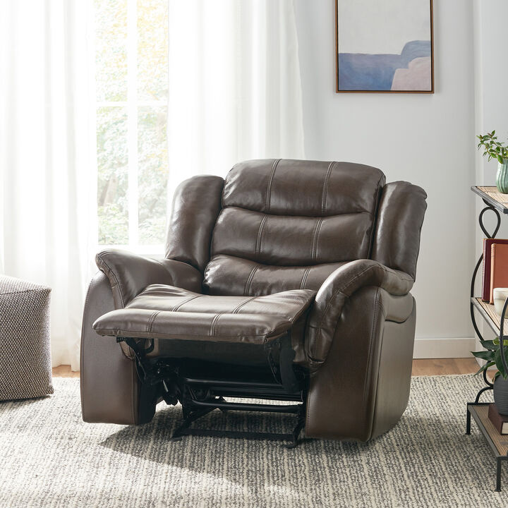 Merax Classic Oversized Glider Recliner