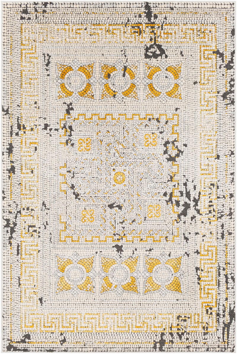 Venezia VNZ-2300 3'10' x 5'7' Yellow Rug