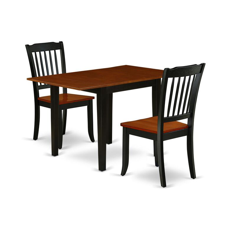 Dining Room Set Black & Cherry