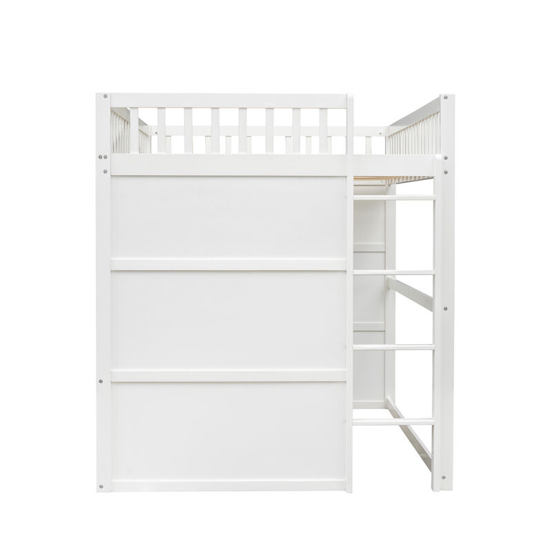 Merax House Loft Bed with Ladder