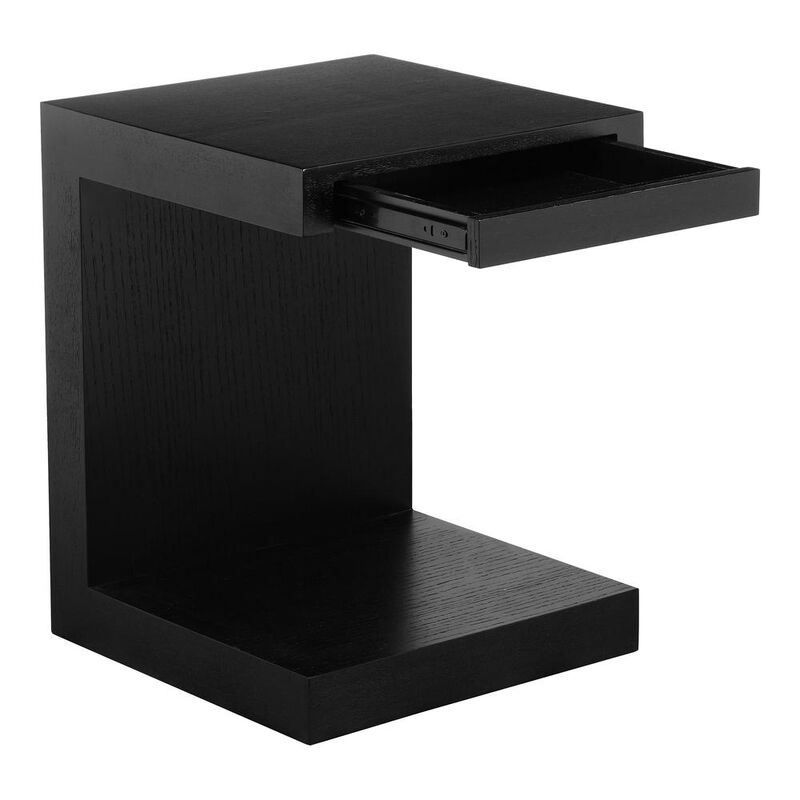 Moe�s Zio Sidetable Black Oak