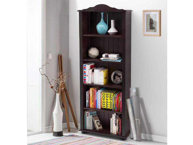 Chester 5 Shelf Open Bookcase