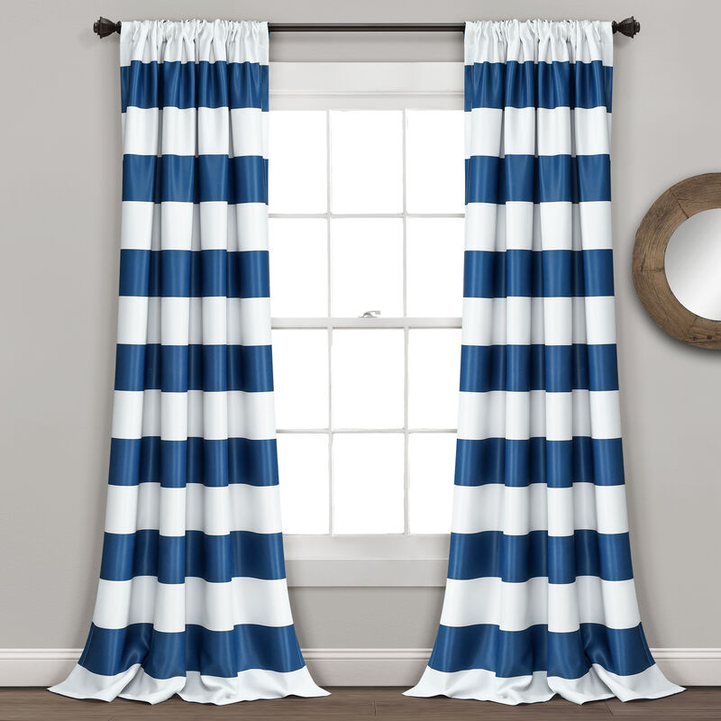 Stripe Blackout Window Panel