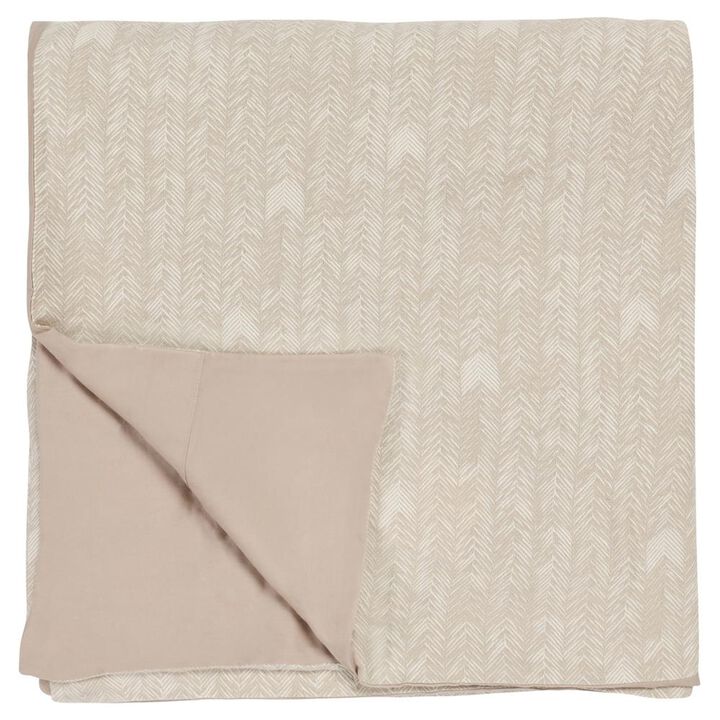 Kosas Home Lana 100% Cotton Embroidered Natural Queen Duvet by Kosas Home