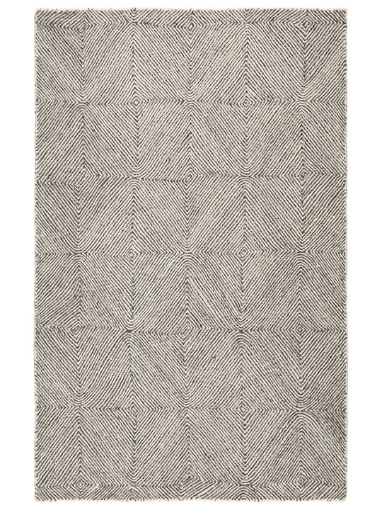 Traditions Made Modern Exhibition White 9' x 12' Rug