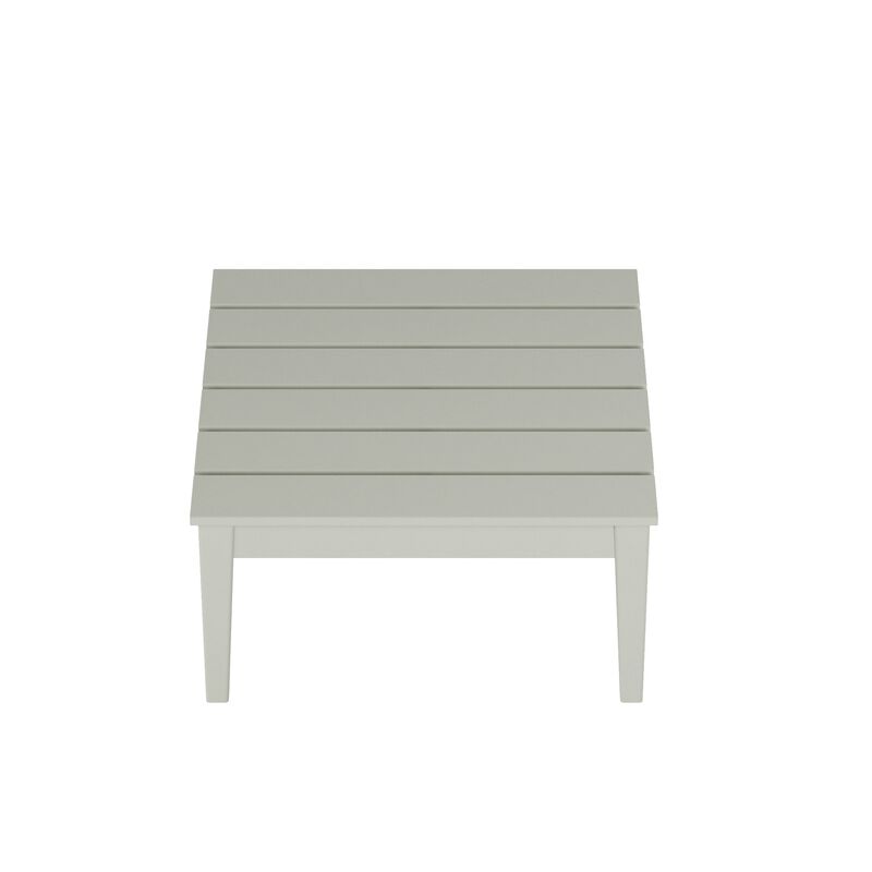 WestinTrends Outdoor Patio Modern Adirondack Conversation Table