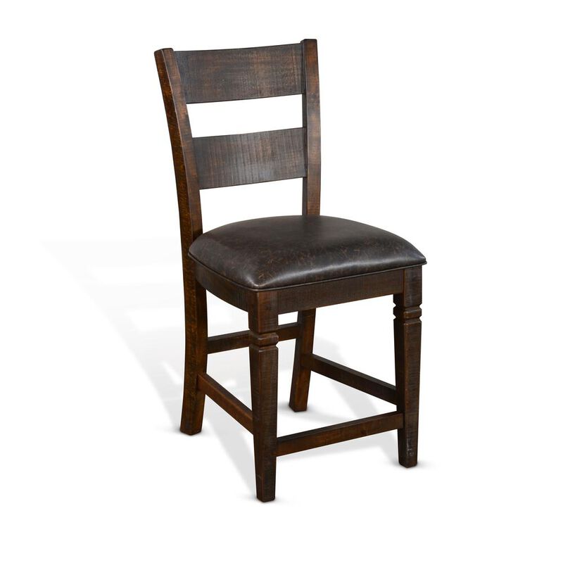 Sunny Designs Homestead Ladderback Barstool