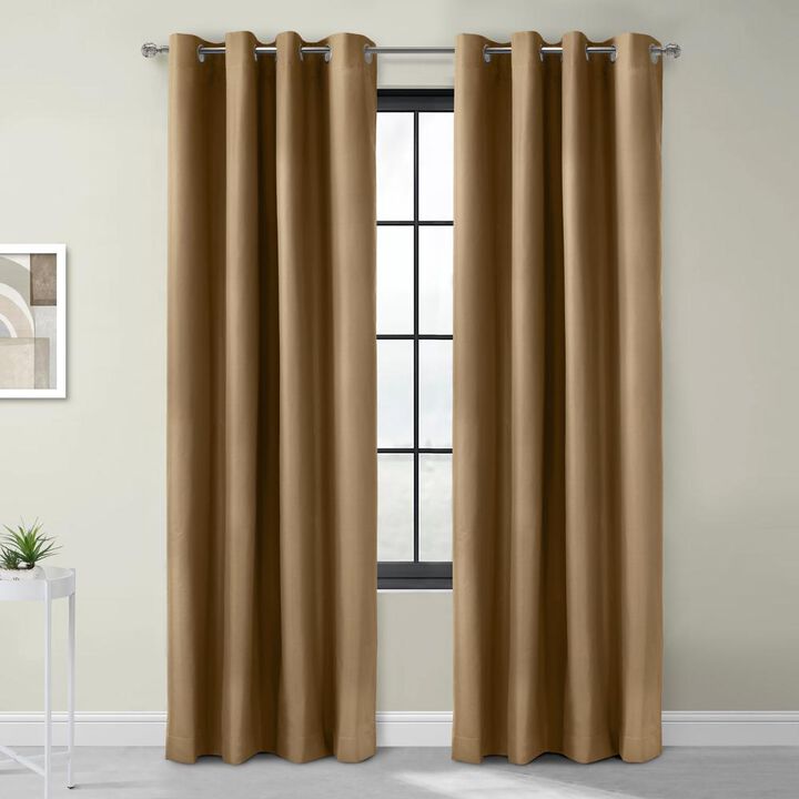 Thermaplus Alpine Blackout Premium Stylish and Functional Grommet Curtain Panel