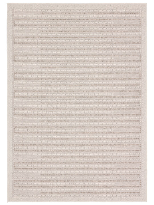 Continuum Theorem Tan/Taupe 9' x 12' Rug