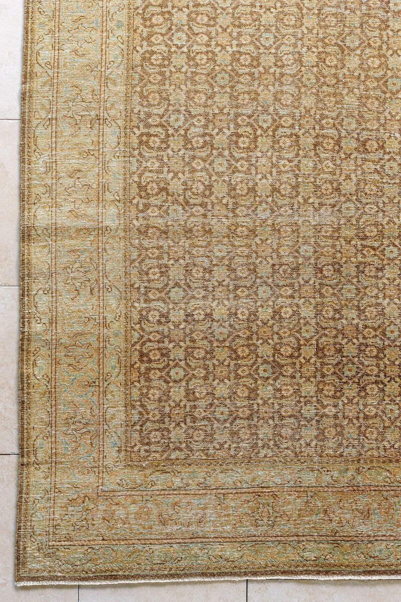 District Loom Vintage Persian Tabriz area rug -Ambrose