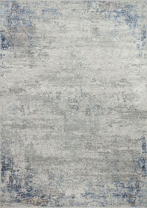 Pasargad Home Turkish Stella Design L. Grey Area Rug- 9' 6'' X 13' 6''