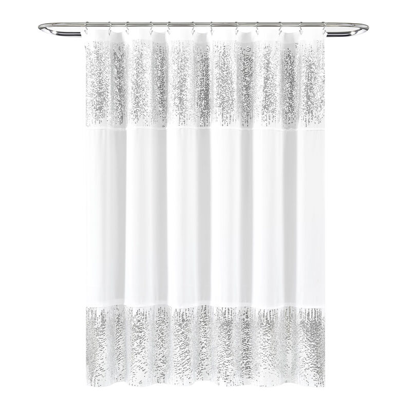 Shimmer Sequins Shower Curtain