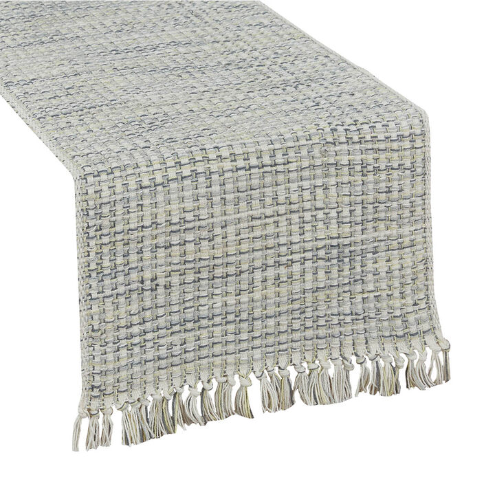 Park Designs Basketweave Table Runner - 54"L - Rain