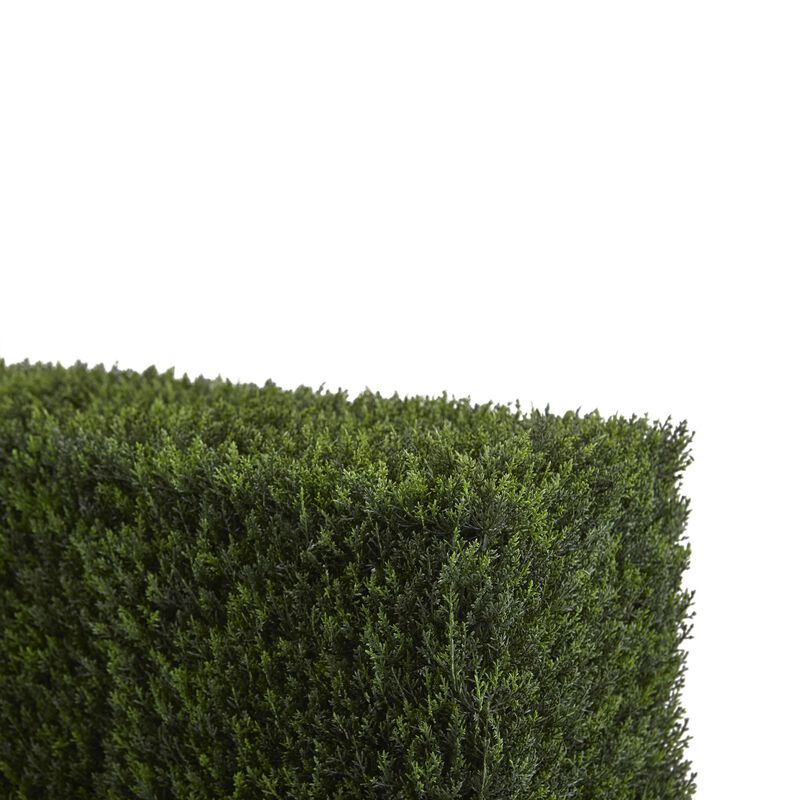 HomPlanti Artificial Decorative Cedar Hedge  (Indoor/Outdoor)