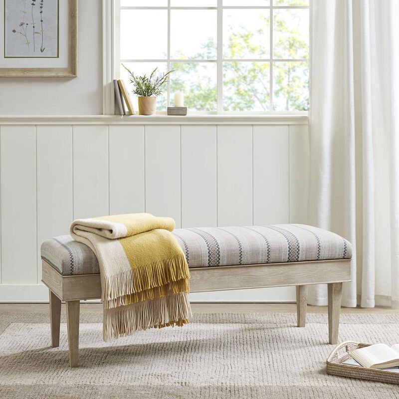 Martha Stewart Harstrom Storage Bench, TBD