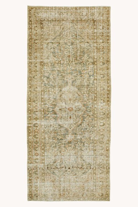 District Loom Vintage Persian Mahal gallery rug (wide runner)-Lennep