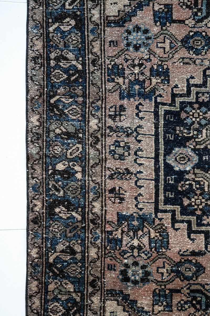 District Loom Vintage Hamadan scatter rug-Valier