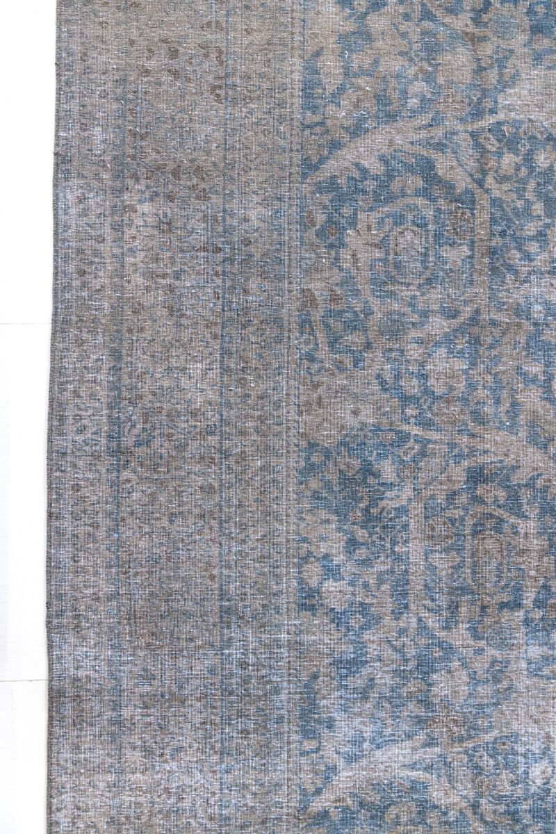 District Loom Vintage Tabriz Mustafi Area Rug-Greenhill