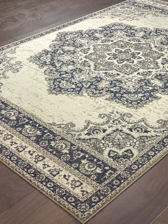 Richmond 1'10" x 3' Ivory Rug