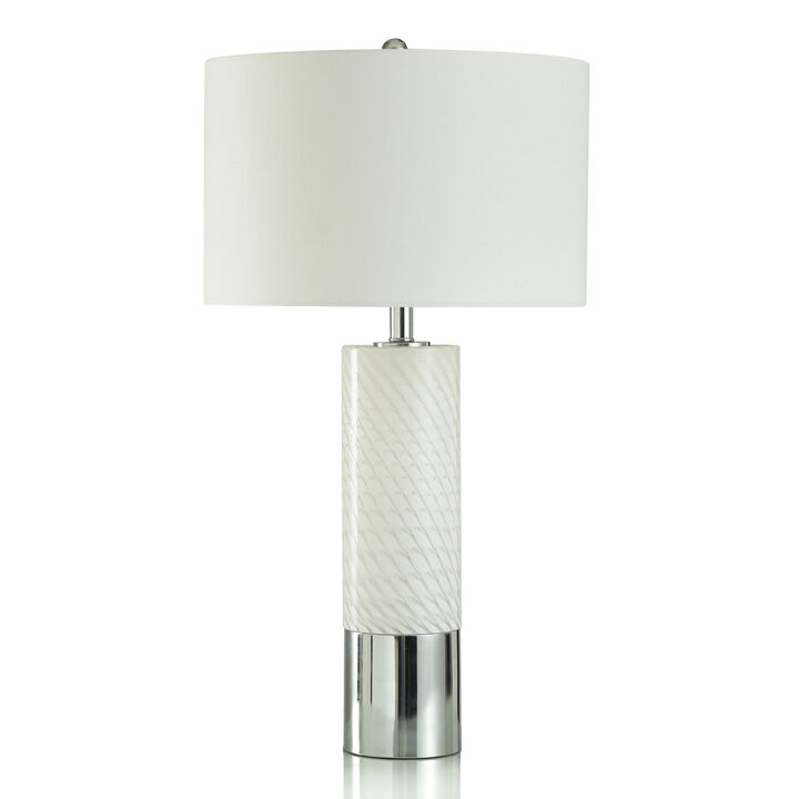Vidrio Silver Table Lamp