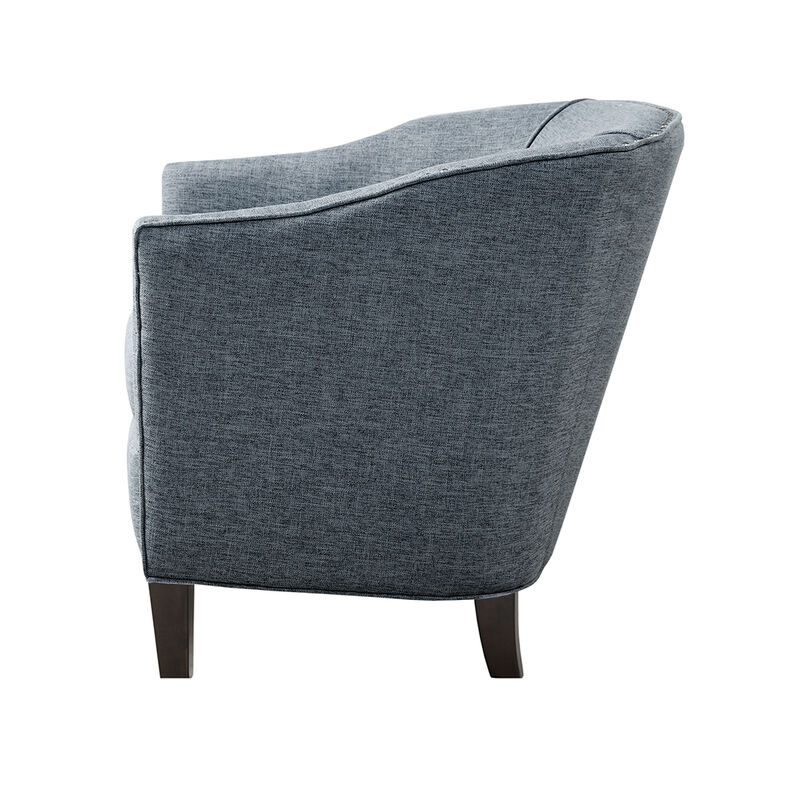 Gracie Mills Landon Contemporary Barrel Arm Chair