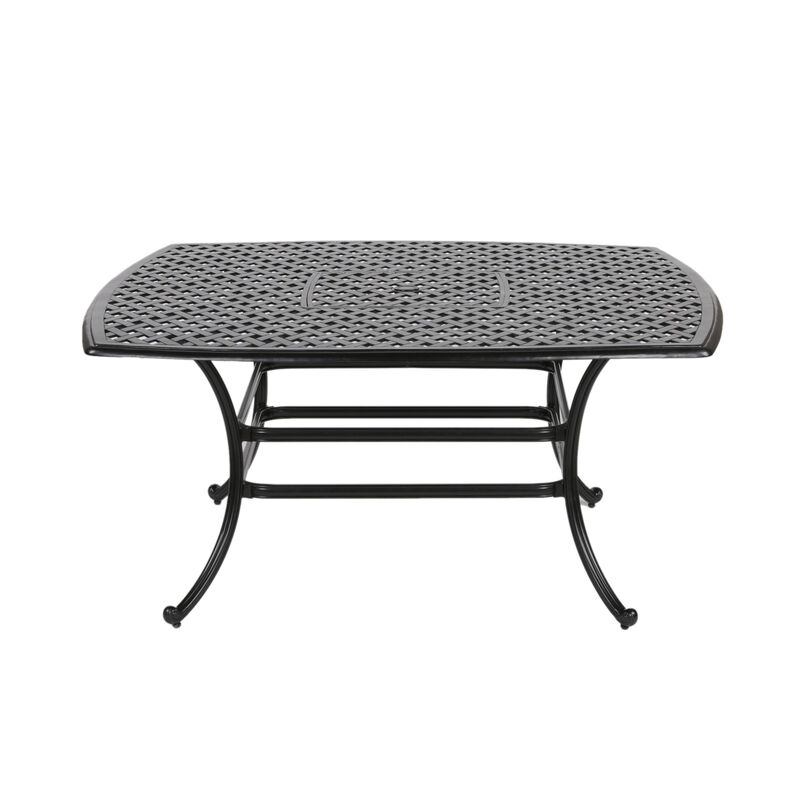 World Source|Wsods-web|Outdoor Cast Alum Dining Table|Patio Furniture
