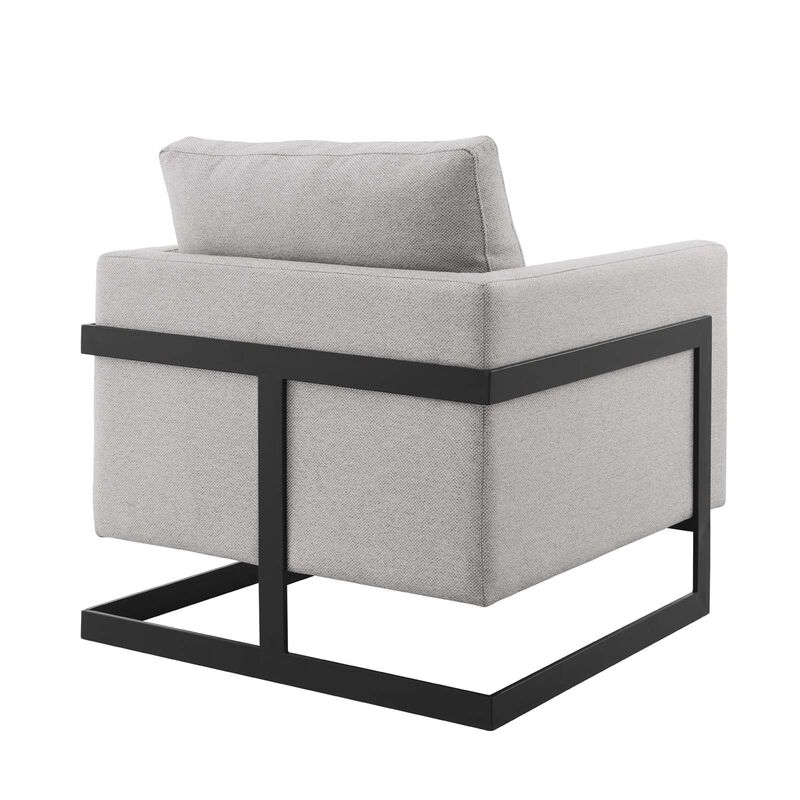 Posse Performance Velvet Accent Chair