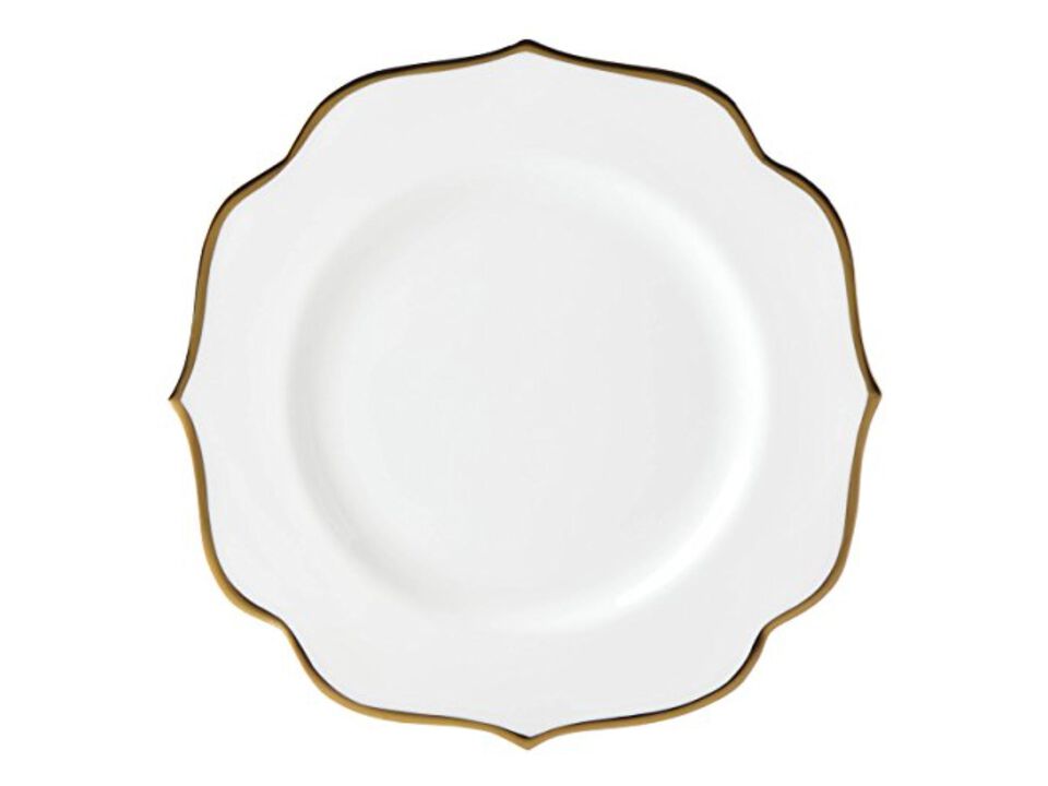 Lenox Contempo Luxe Accent Plate, 1.15 LB, White