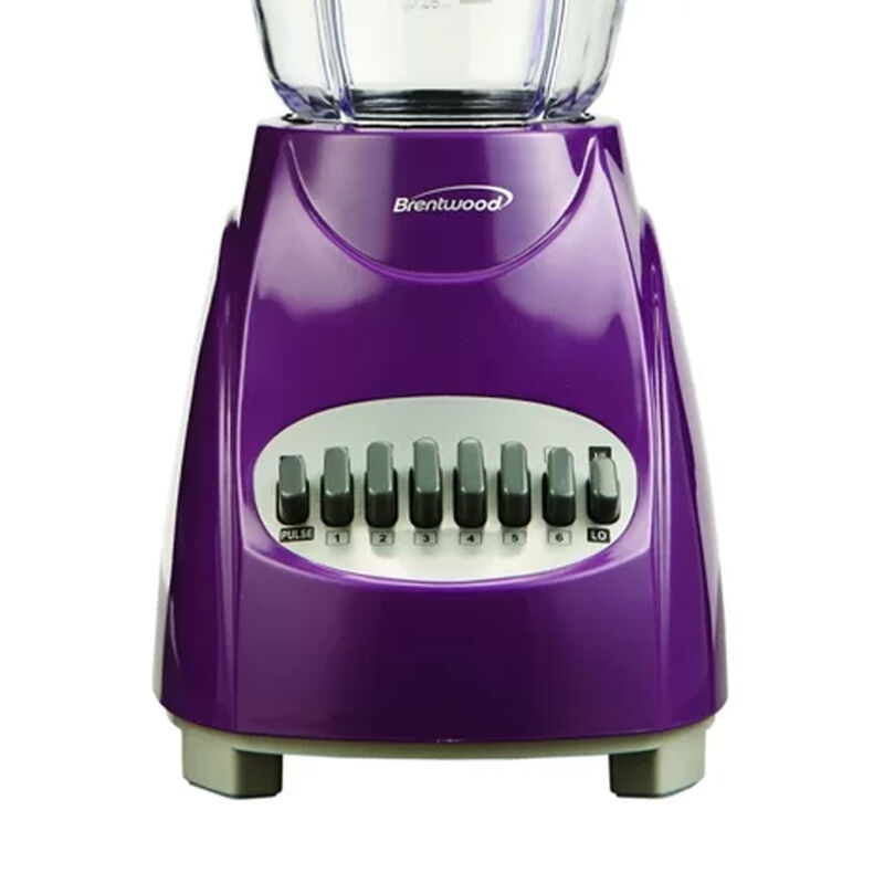 Brentwood 12-Speed Blender with Plastic Jar in Purple