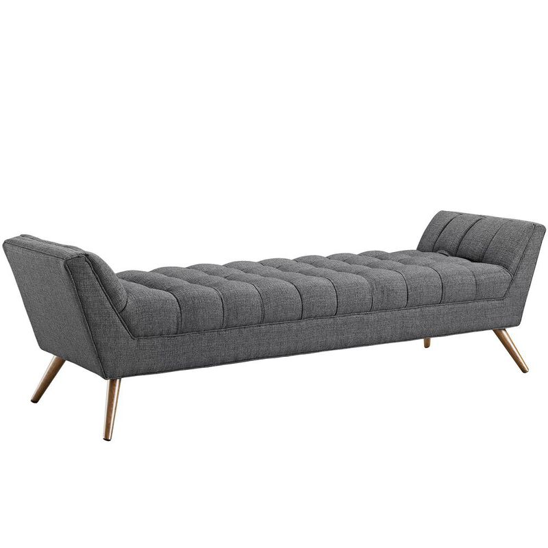 Modway Response Upholstered Fabric Bench