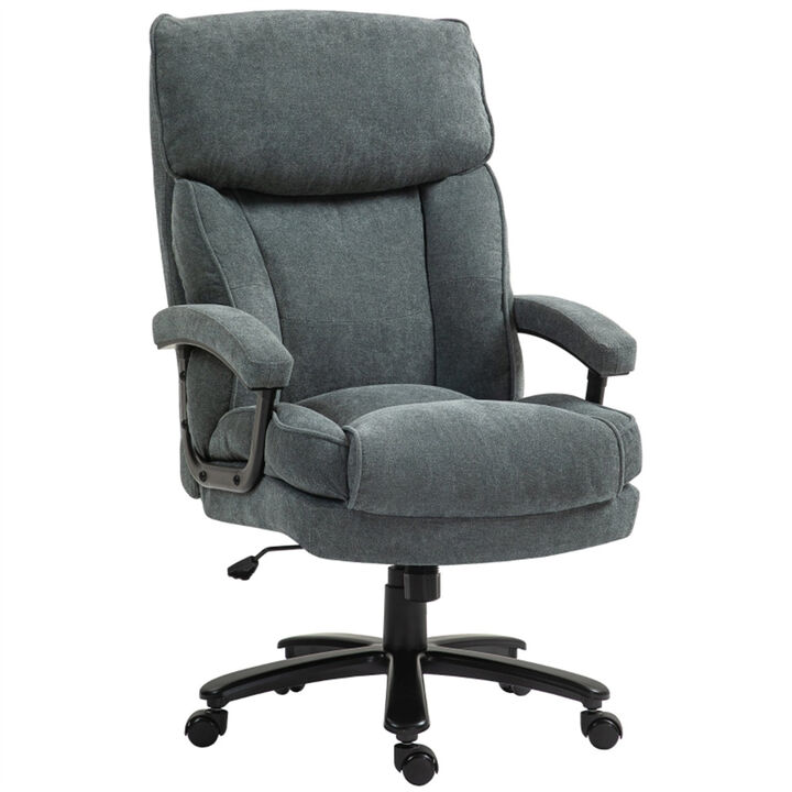 Executive Office Chair with Massage Function and Armrests For Home Office
