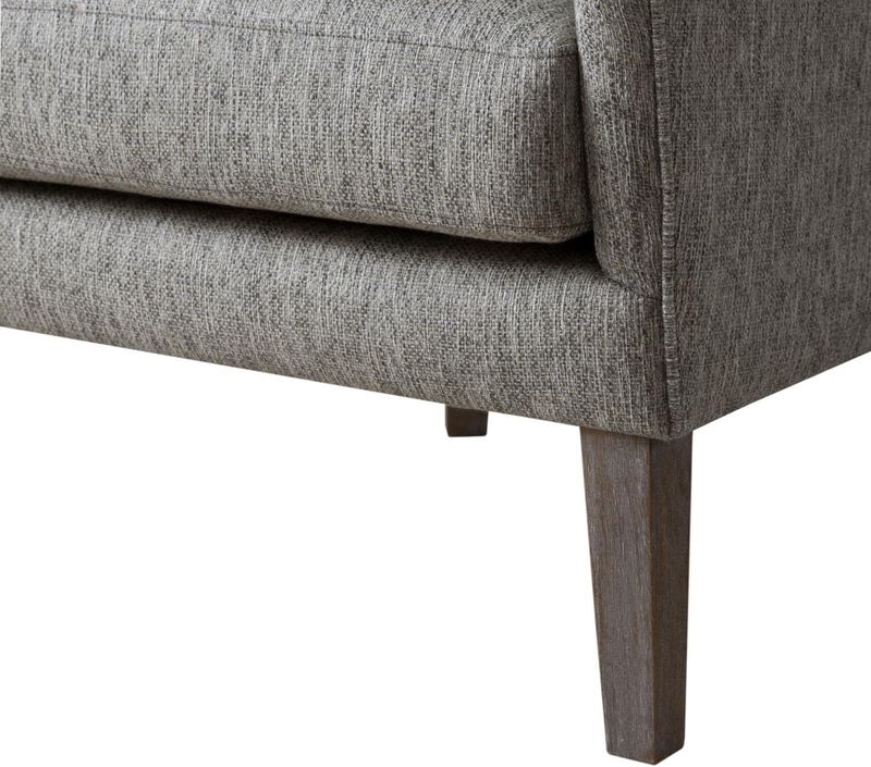 Belen Kox Swoop Wing Chair Grey