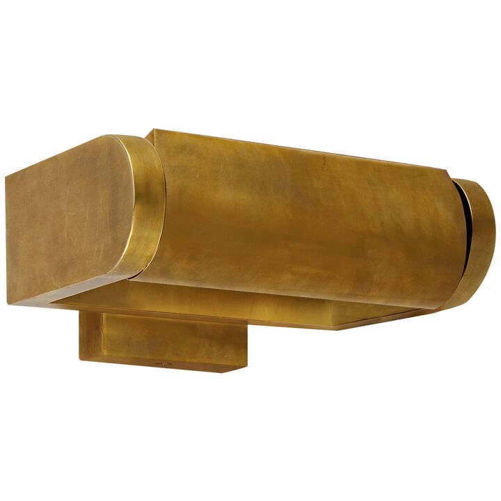 David 7" Art Light in Antique Brass