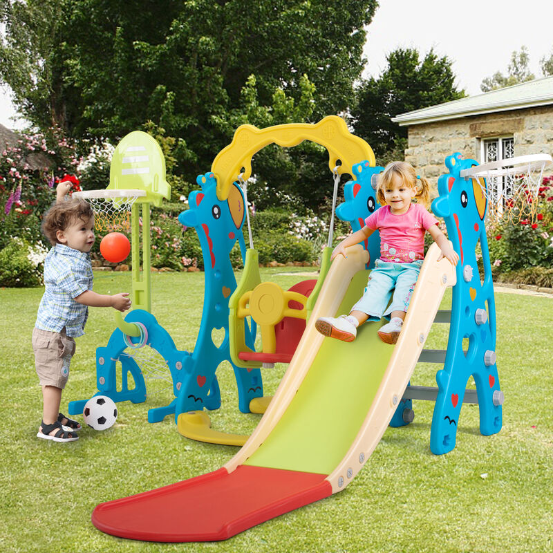 5 in 1 Toddler Climber and Swing Set