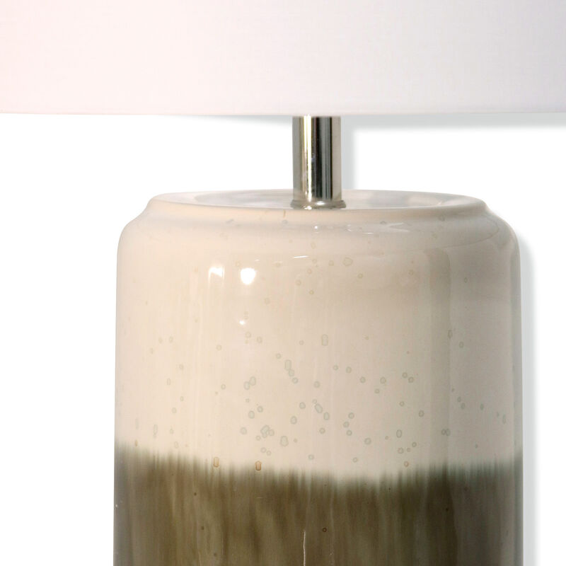 Khaki Ceramic Table Lamp I