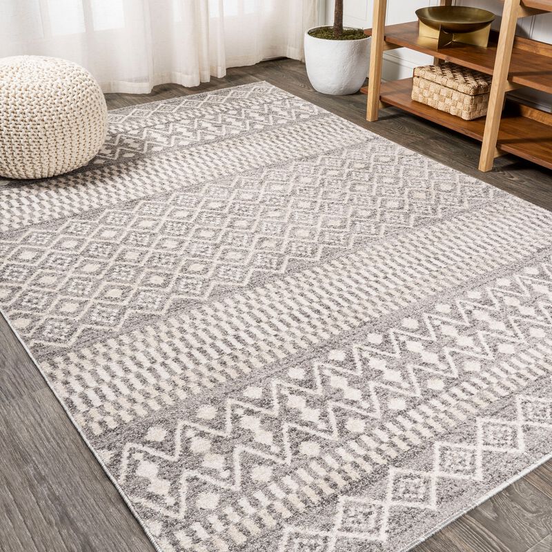 Ifrane Berber Geometric Stripe Area Rug